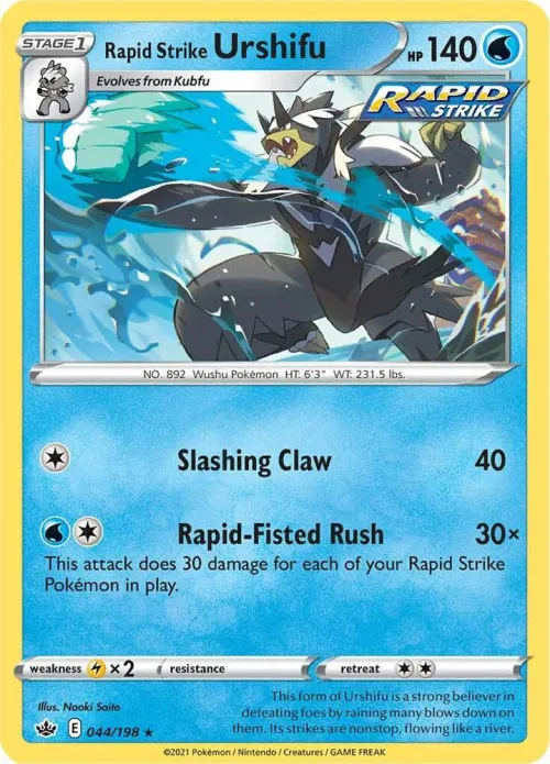 Rapid Strike Urshifu - Reverse Holo