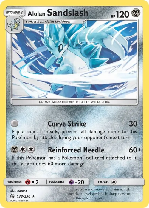 Alolan Sandslash - Reverse Holo