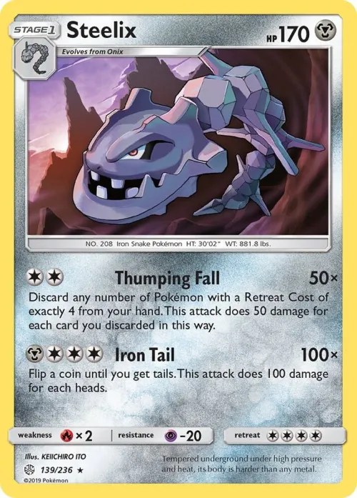 Steelix - Reverse Holo