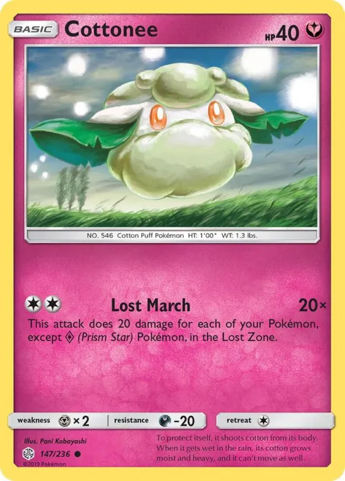 Cottonee - Reverse Holo