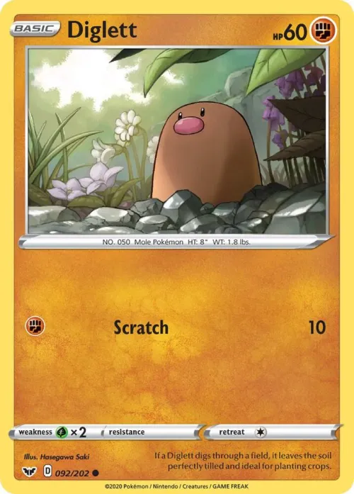 Diglett - Reverse Holo