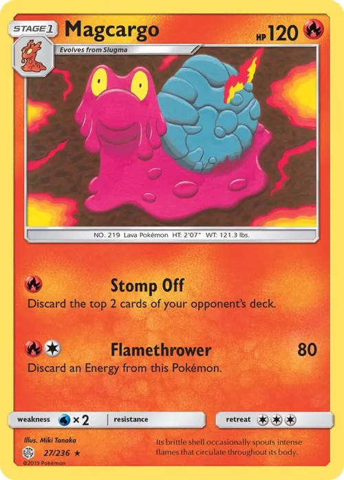 Magcargo - Reverse Holo