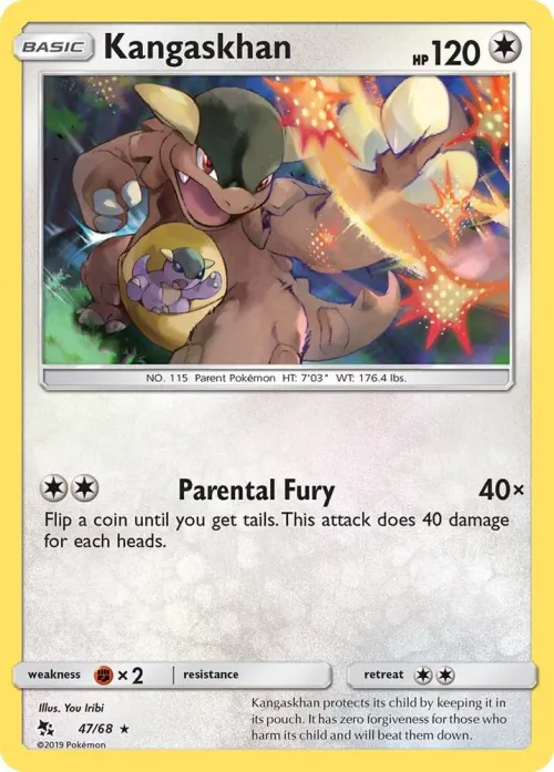 Kangaskhan - Reverse Holo