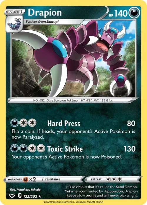 Drapion - Reverse Holo
