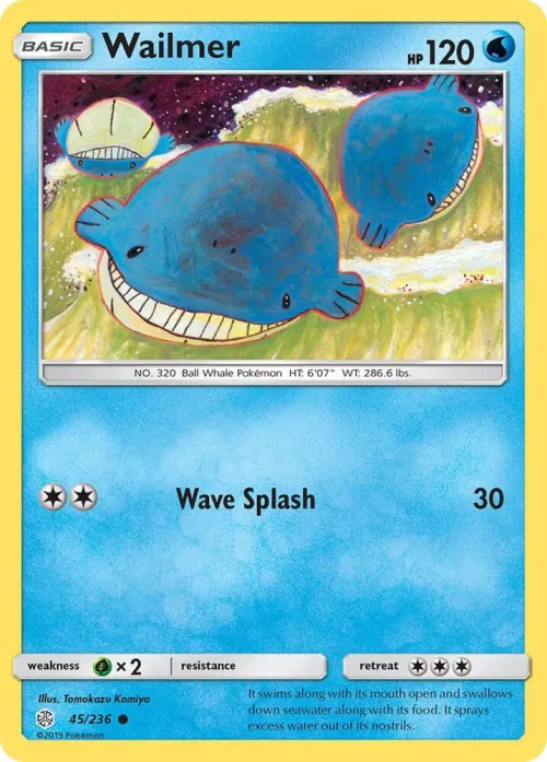 Wailmer - Reverse Holo