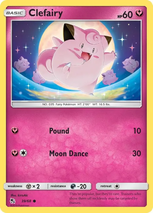 Clefairy (39) - Reverse Holo