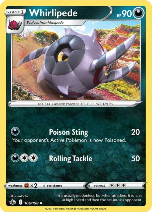 Whirlipede - Reverse Holo