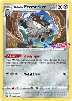Galarian Perrserker - Holo