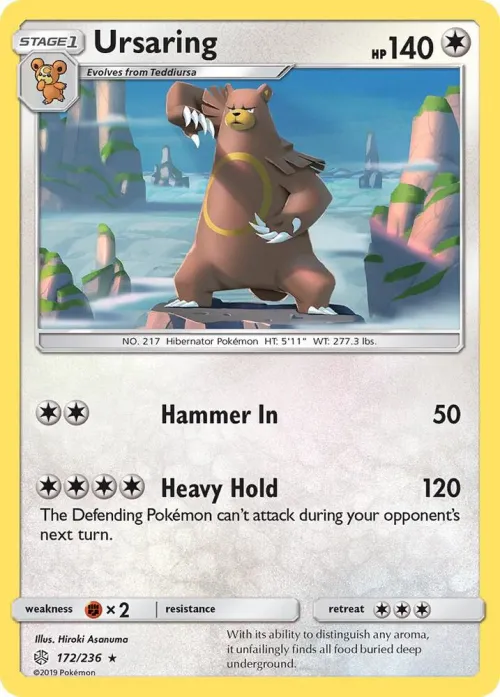 Ursaring - Reverse Holo