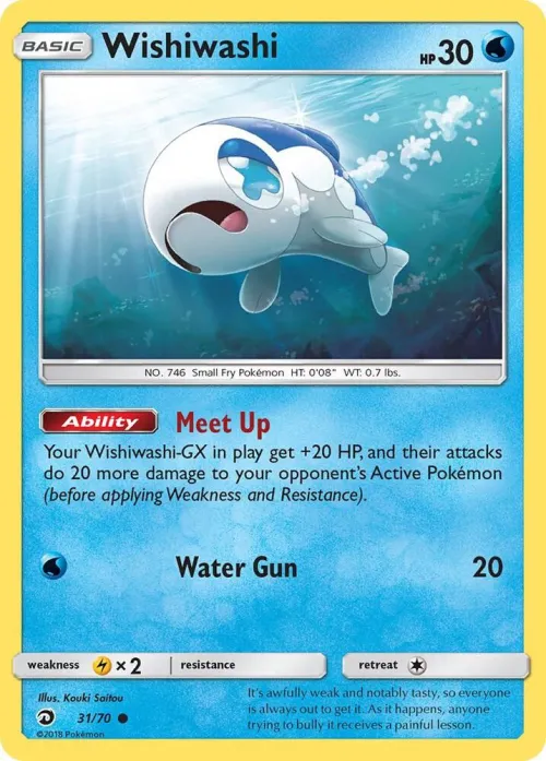 Wishiwashi - Reverse Holo