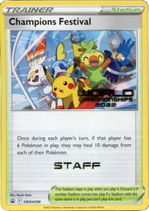 Champions Festival - Staff