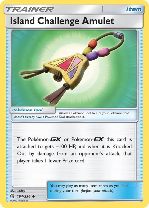 Island Challenge Amulet - Reverse Holo