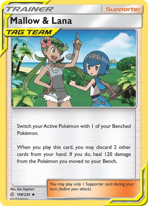 Mallow & Lana - Reverse Holo