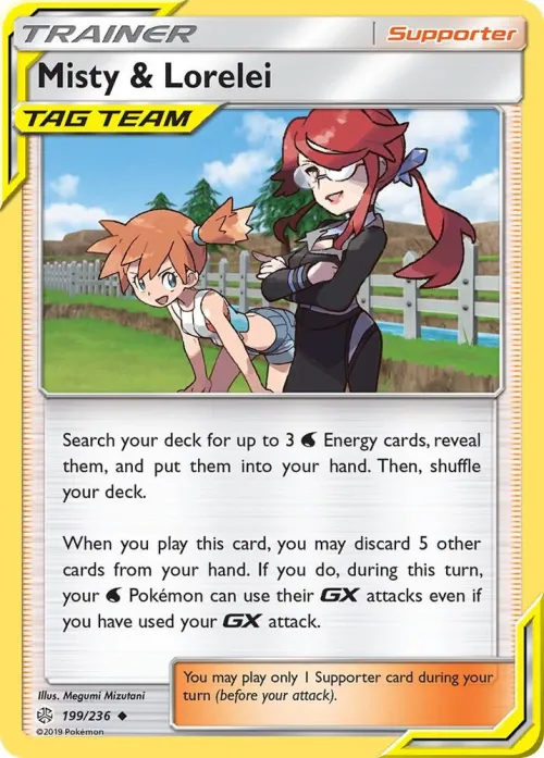 Misty & Lorelei - Reverse Holo
