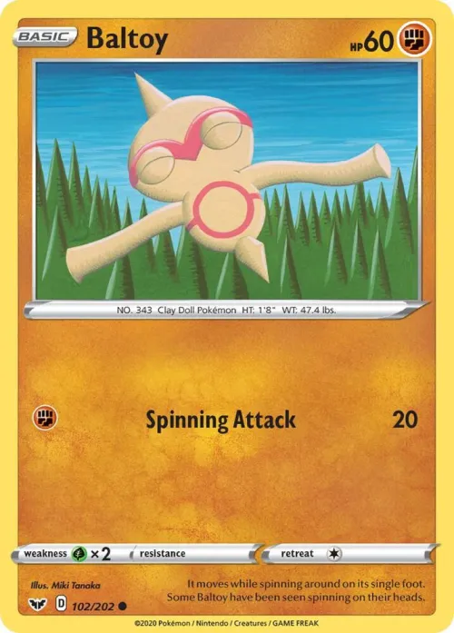 Baltoy (102) - Reverse Holo