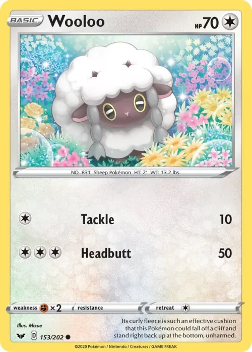 Wooloo (153) - Reverse Holo