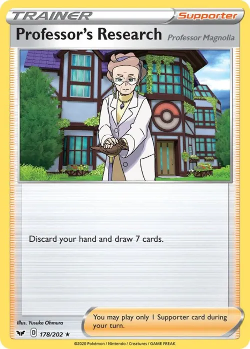 Professor's Research [Professor Magnolia] - Reverse Holo