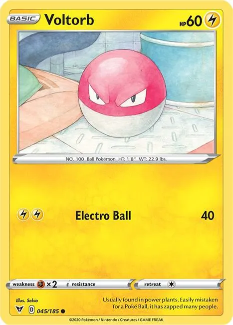 Voltorb - Reverse Holo