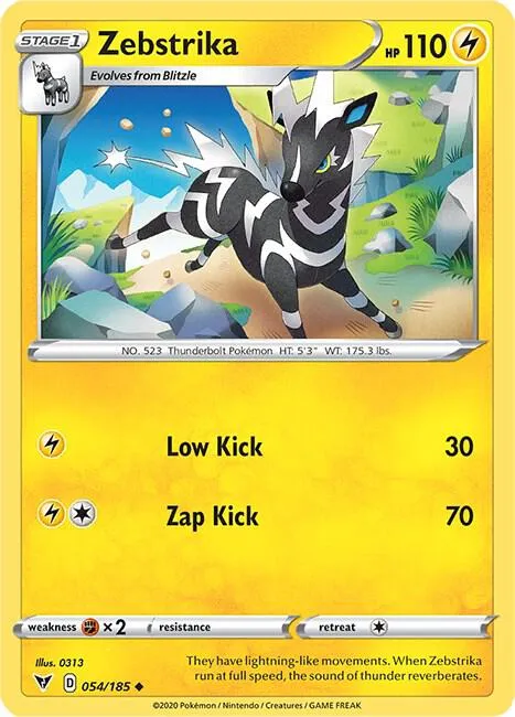 Zebstrika - Reverse Holo