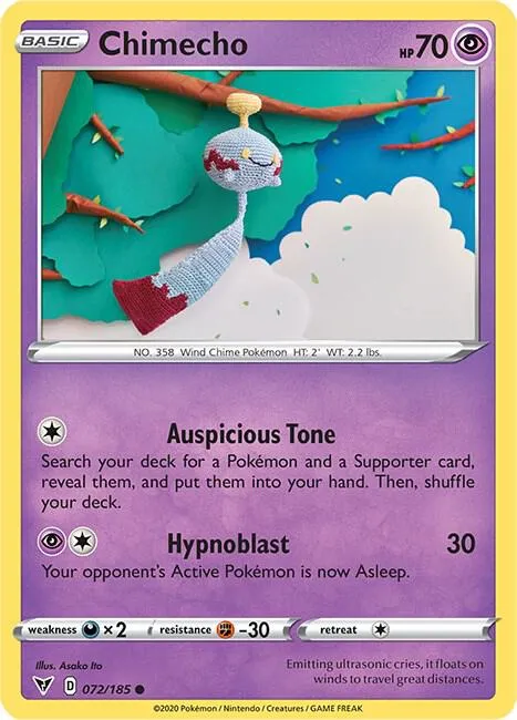 Chimecho - Reverse Holo