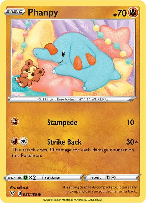 Phanpy - Reverse Holo