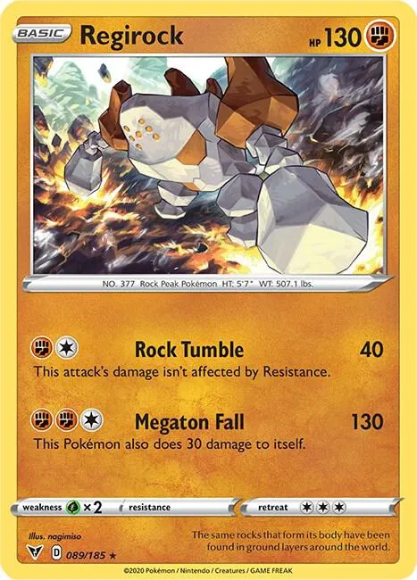 Regirock - Holo
