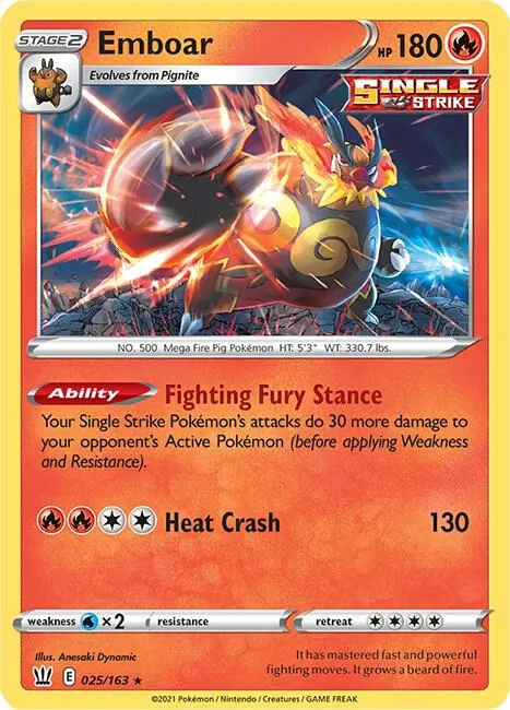 Emboar - Holo