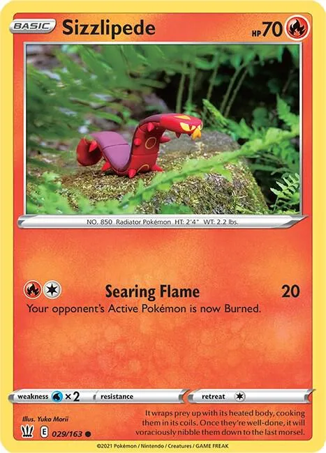 Sizzlipede - Reverse Holo