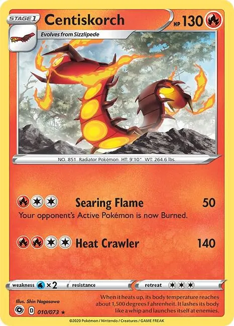 Centiskorch - Holo