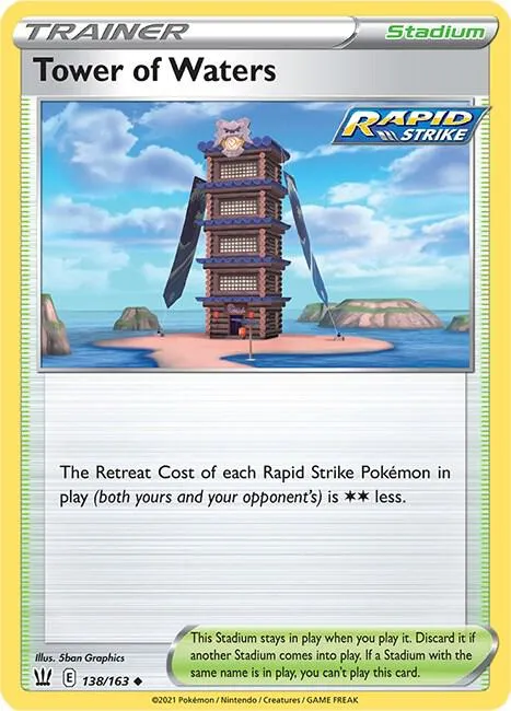 Tower of Waters - Reverse Holo