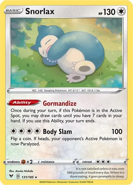 Snorlax - Holo