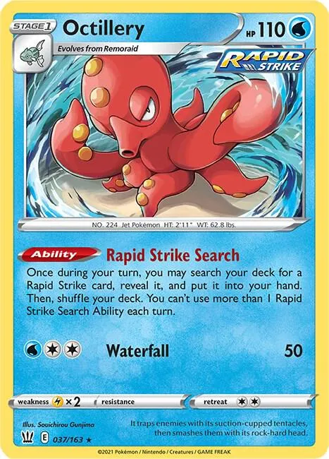 Octillery - Holo