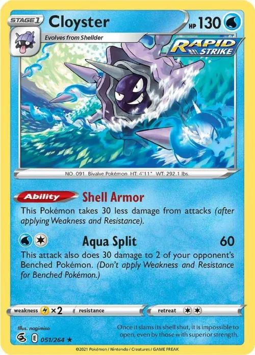 Cloyster - Reverse Holo