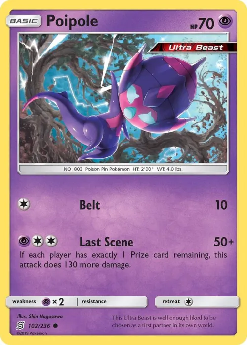 Poipole - Reverse Holo