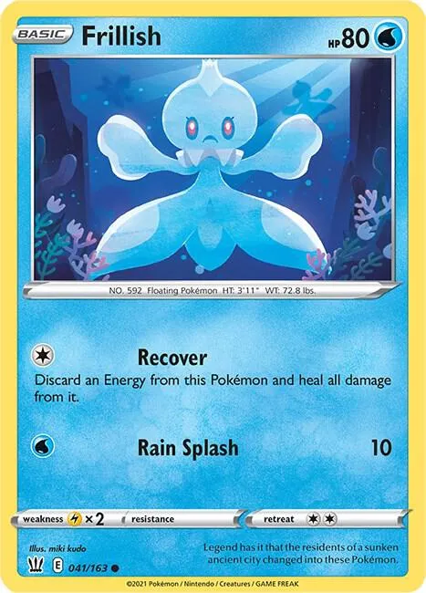 Frillish - Reverse Holo