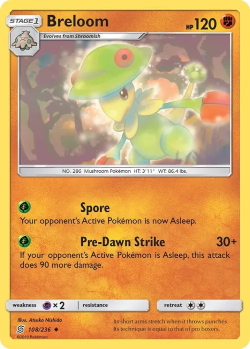 Breloom - Reverse Holo