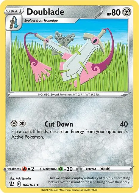 Doublade - Reverse Holo