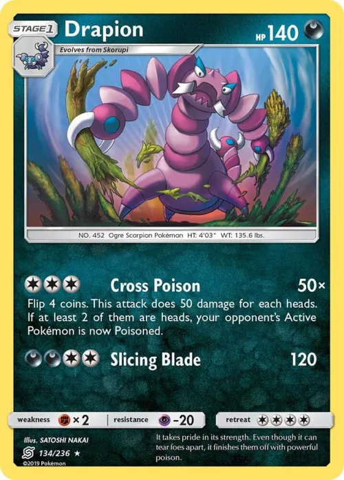 Drapion - Reverse Holo