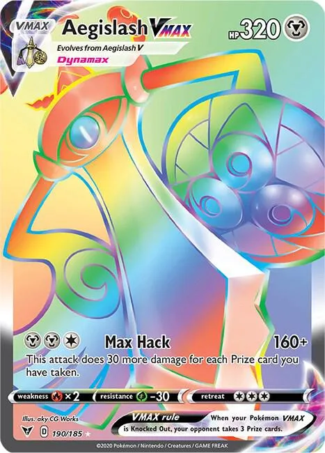Aegislash VMAX (Secret)