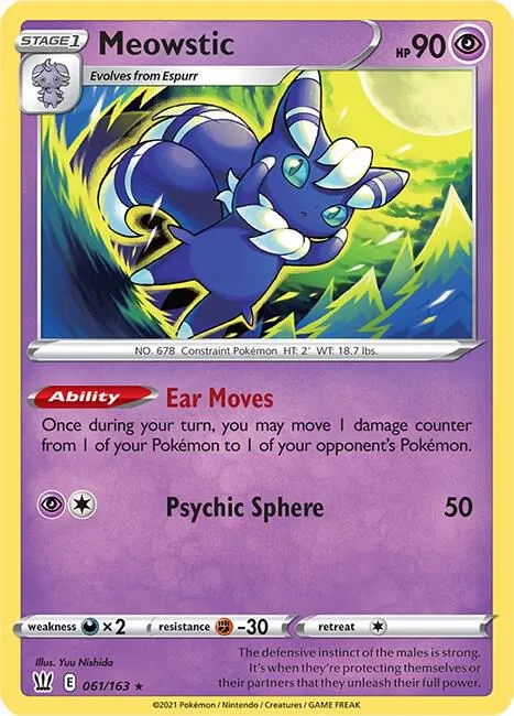 Meowstic - Holo