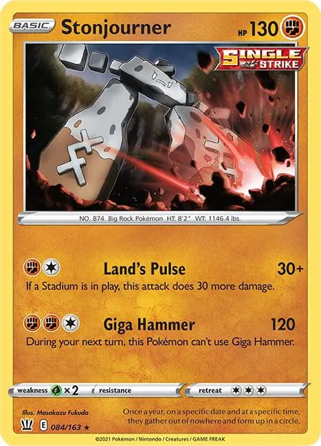 Stonjourner - Reverse Holo