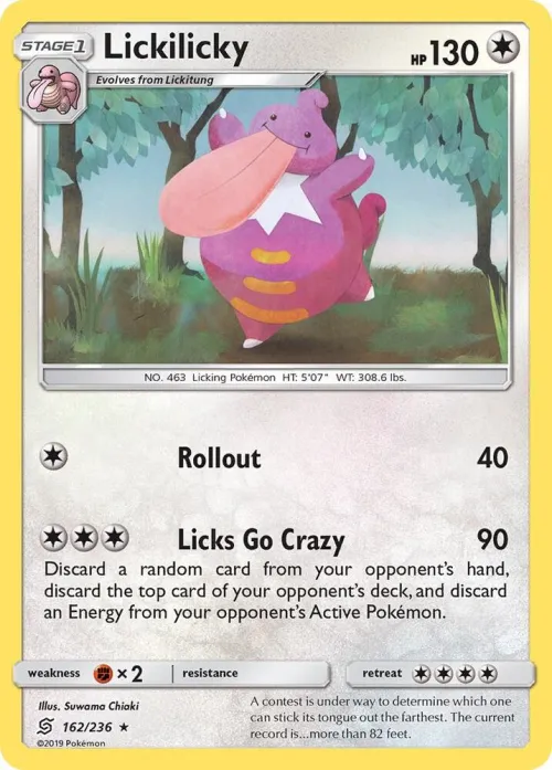 Lickilicky - Reverse Holo
