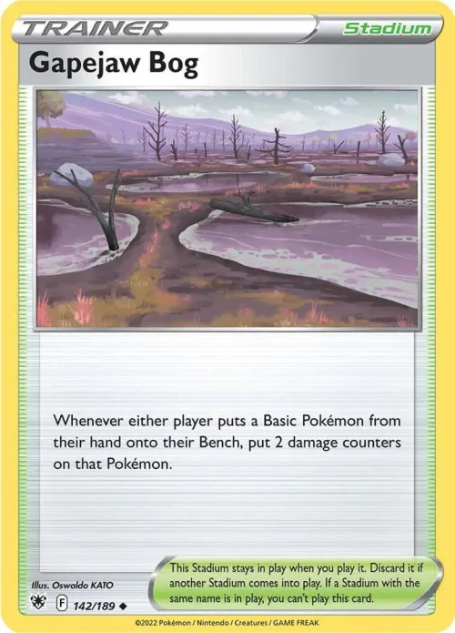 Gapejaw Bog - Reverse Holo