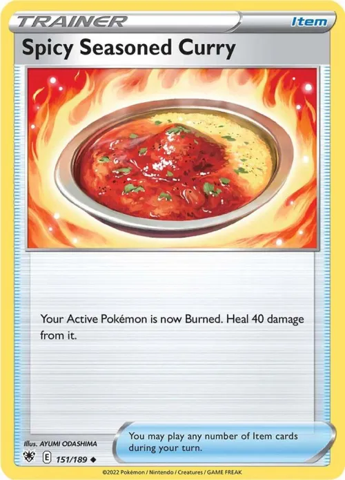 Spicy Seasoned Curry - Reverse Holo