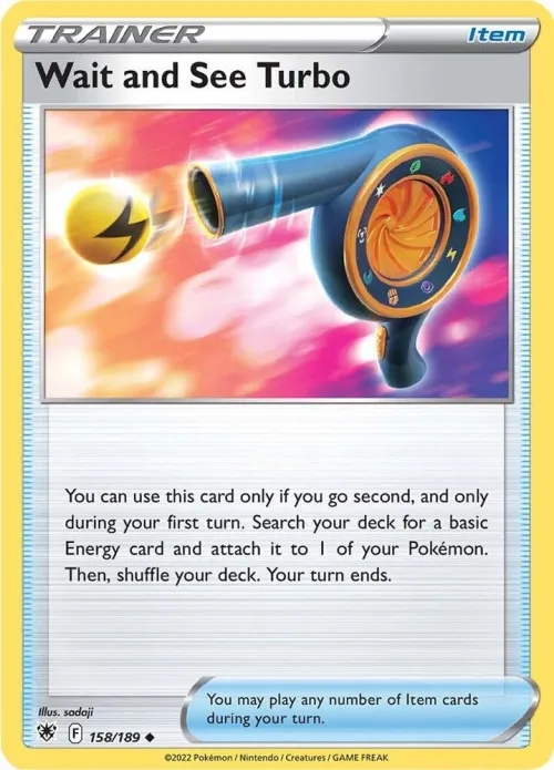 Wait and See Turbo - Reverse Holo