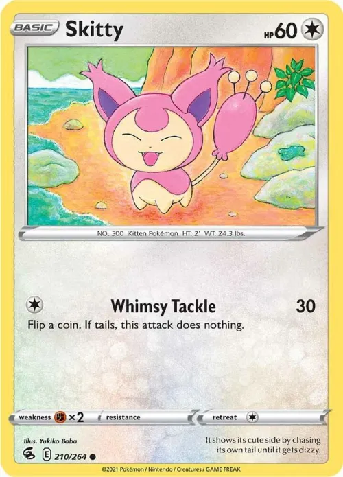 Skitty - Reverse Holo