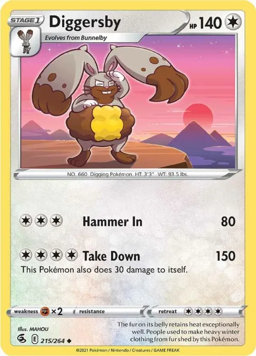 Diggersby - Reverse Holo