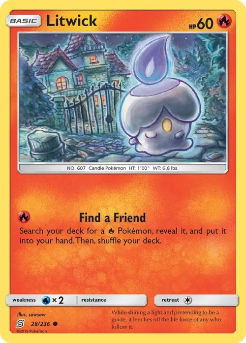 Litwick (28) - Reverse Holo