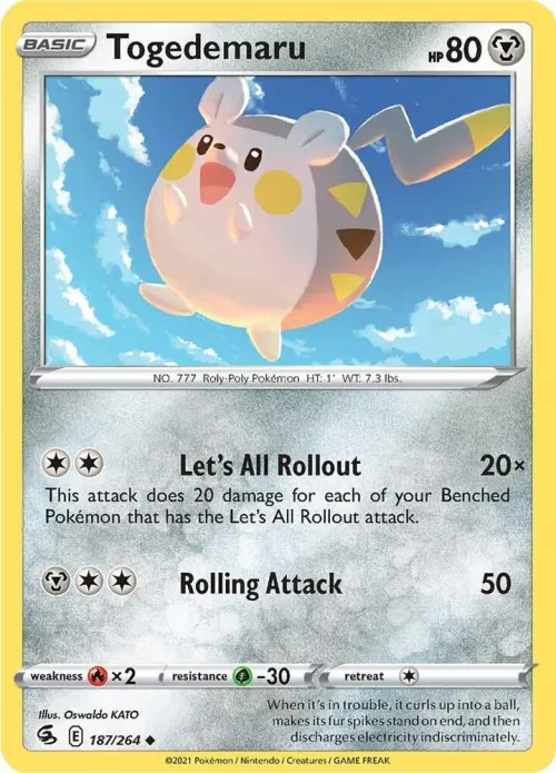 Togedemaru - Reverse Holo