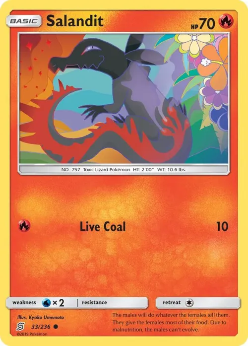 Salandit (33) - Reverse Holo
